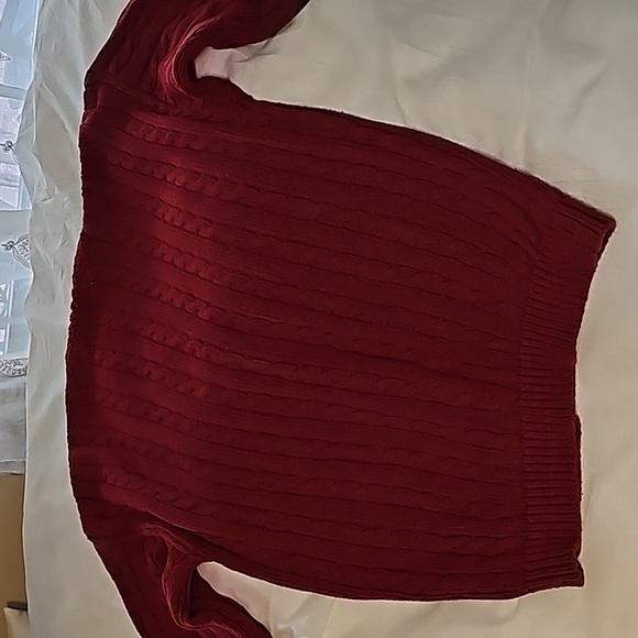 Vintage Red Sweater - Picture 11 of 14